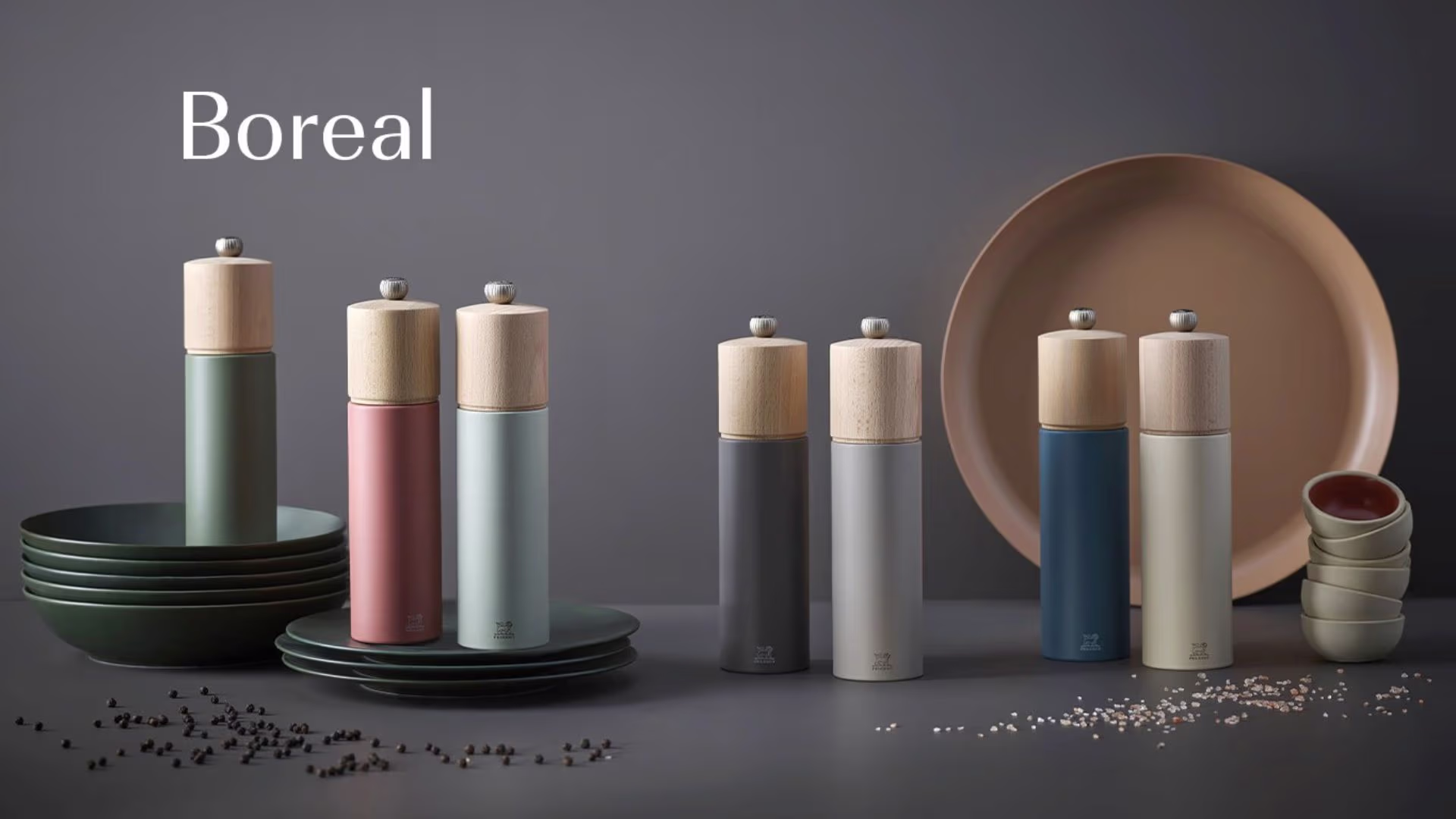 Peugeot Saveurs Boreal – drveni mlinci za sol i papar